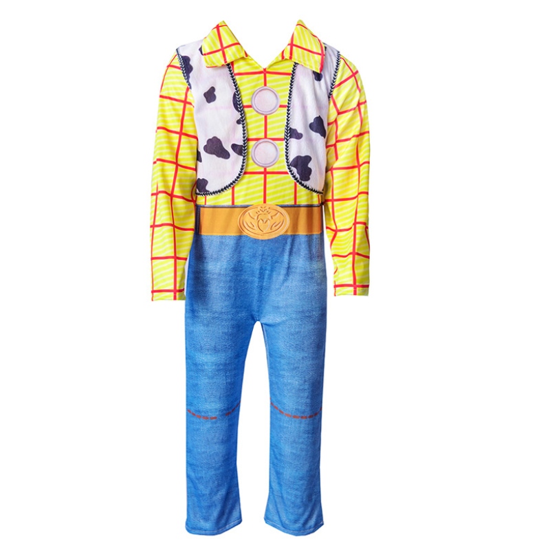 Halloween Cartoon Postacie Anime Costume Children Cowboy Cosplay Costume