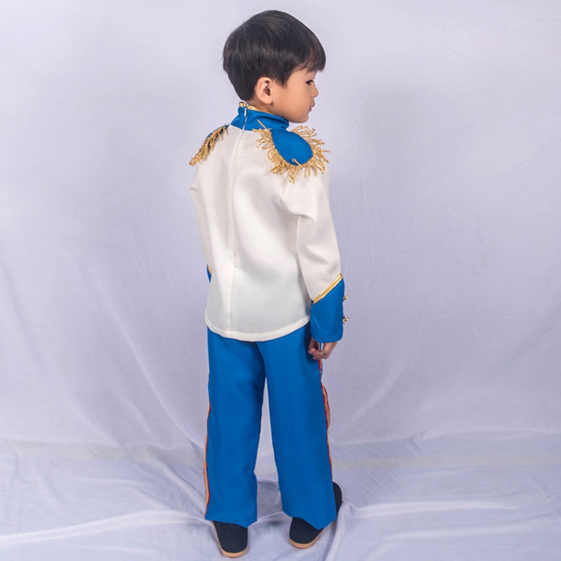 Halloween Boże Narodzenie Cosplay Party Fancy Dress Up Child Boys Medieval Prince Boy King Costume