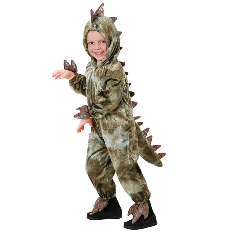 Wysokiej jakości kostium cosplay dinozaurów dla dziecina Halloween imprez