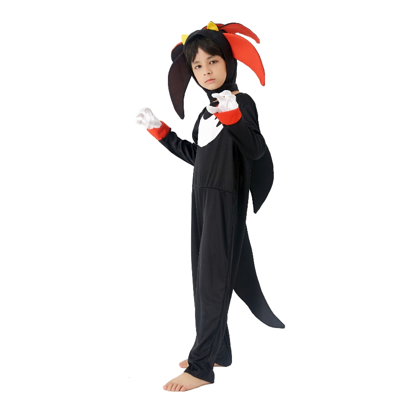 Sonic Halloween Children's Costume Cartoon Boy Cosplay Cosplay Game Performance Costume