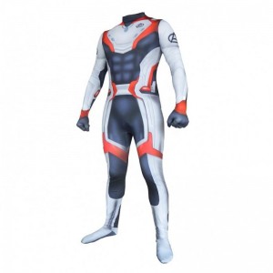 Ecooparty New Style Avenger 4 Endgame Quantum Realm Cool Superhero Cosplay Zentai Bodysuit Jumpsuits dla mężczyzn Costume
