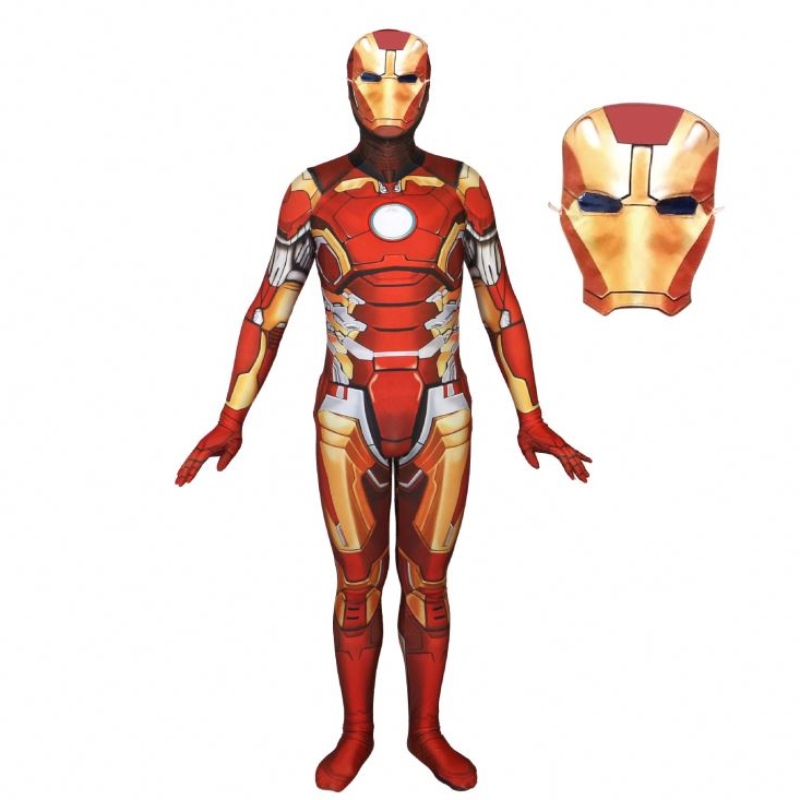 Super Hero Cosplay Iron Suits for Kids Halloween karnawałowy impreza urodzinowa Spektakl kombinezonu Cosplay Kostium dzieci