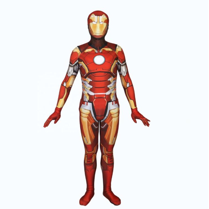 Super Hero Cosplay Iron Suits for Kids Halloween karnawałowy impreza urodzinowa Spektakl kombinezonu Cosplay Kostium dzieci