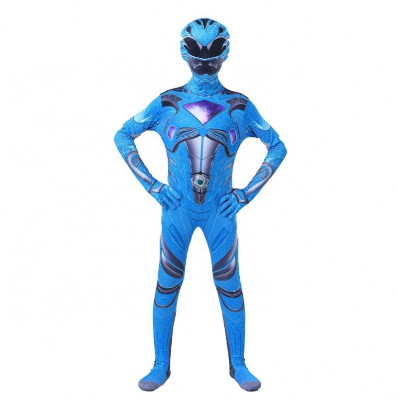 Hurtownia wielokrotna kolorowa impreza karnawałowa cosplay Five Beast Superhero Mystic Force Power Ranger Kostium dla dzieci