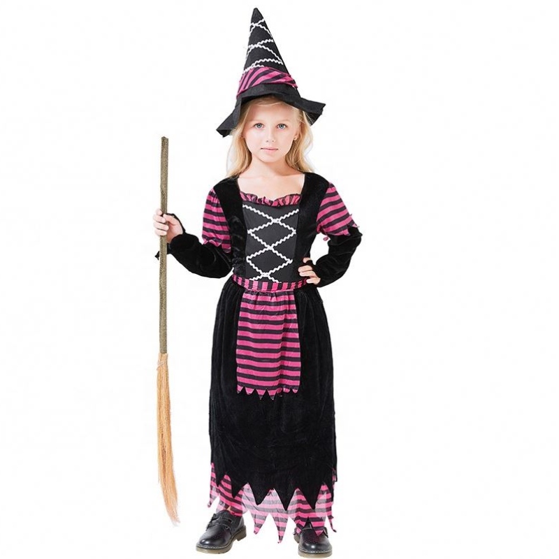 Gorącenowe fabryka Direct Kids Halloween Cosplay Cosplay Cosplay Children's Cosplay Little Witch Costume