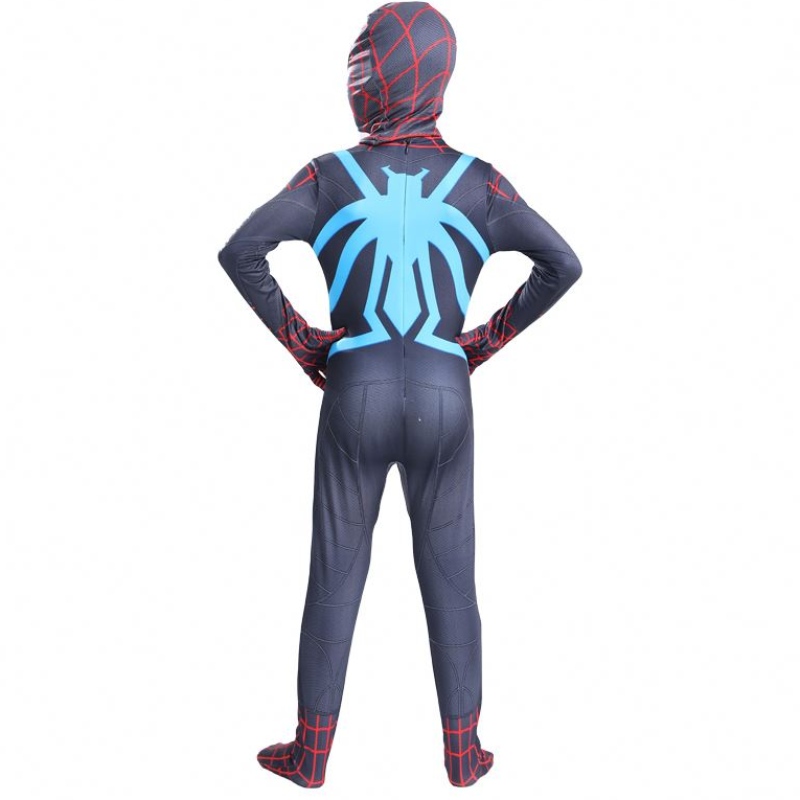 Nowa gra filmowa telewizyjna gra rodzic-Childrens Kid Niesamowity czarny czerwony superbohater kombinezonu Halloween anime Cosplay Costplay Spiderman Costume