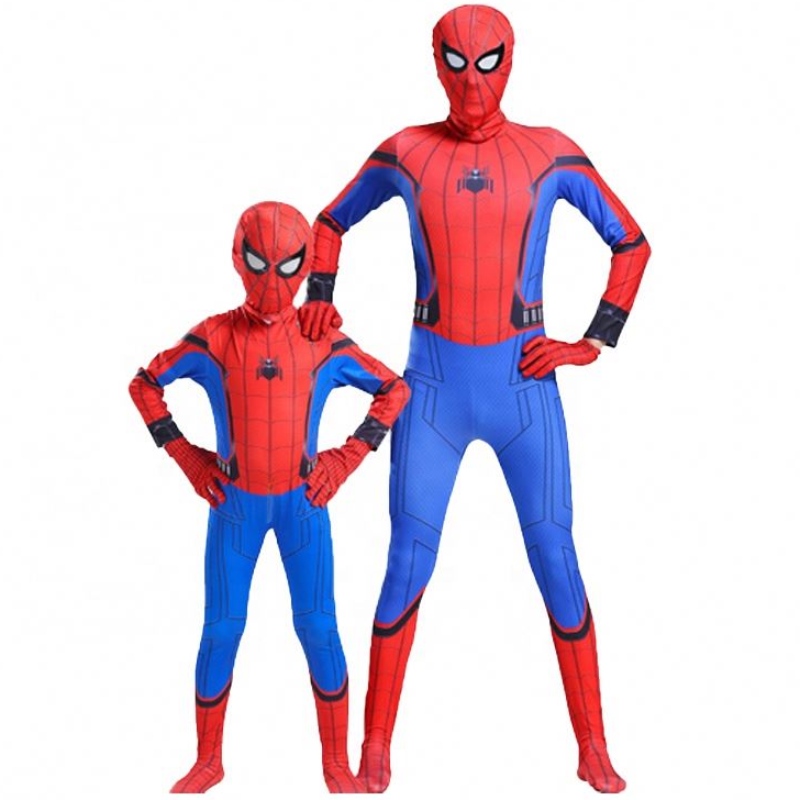 TV Film Game Bodysuit Parent-Childrens Wszechświat Black Spider Tumpsuit Adult Anime Cosplay Spiderman Halloween Costume