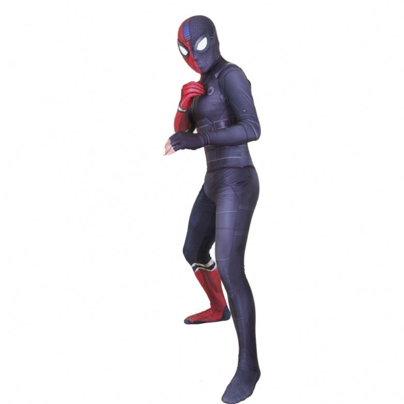 Spandex Stealth Sośne superbohater Niesamowity Spider Man Jescuit Halloween Cosplay Sets Spider Man Costume for Men&kids