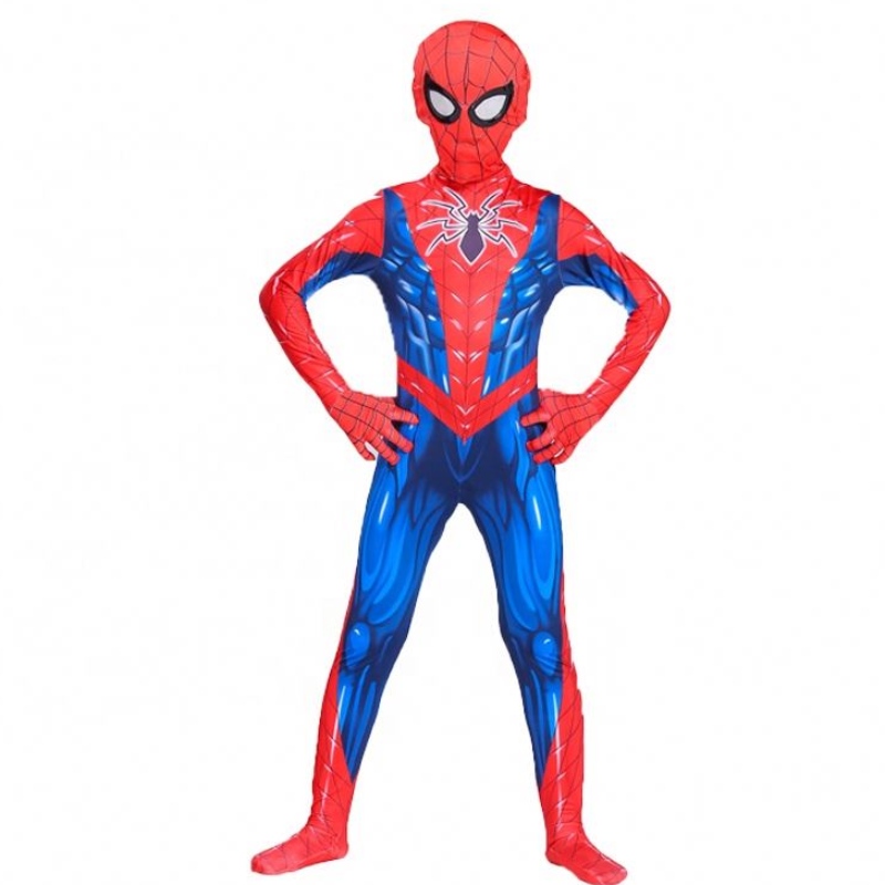 3D Drukuj rajstopy poliestrowe dla dziecina Halloween imprezę Cosplay Cosplay Spiderman z maską