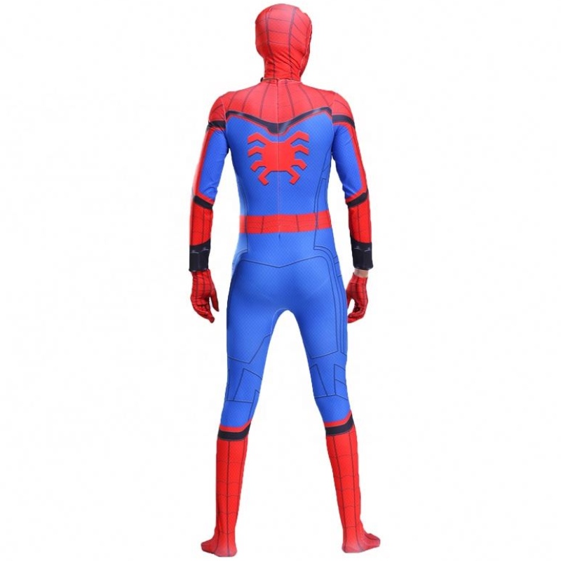 Wysokiej jakości rodzica-dzieci równoległe anime czarny pająk kombinezonu TV&movie cosplay Spiderman Halloween Costume