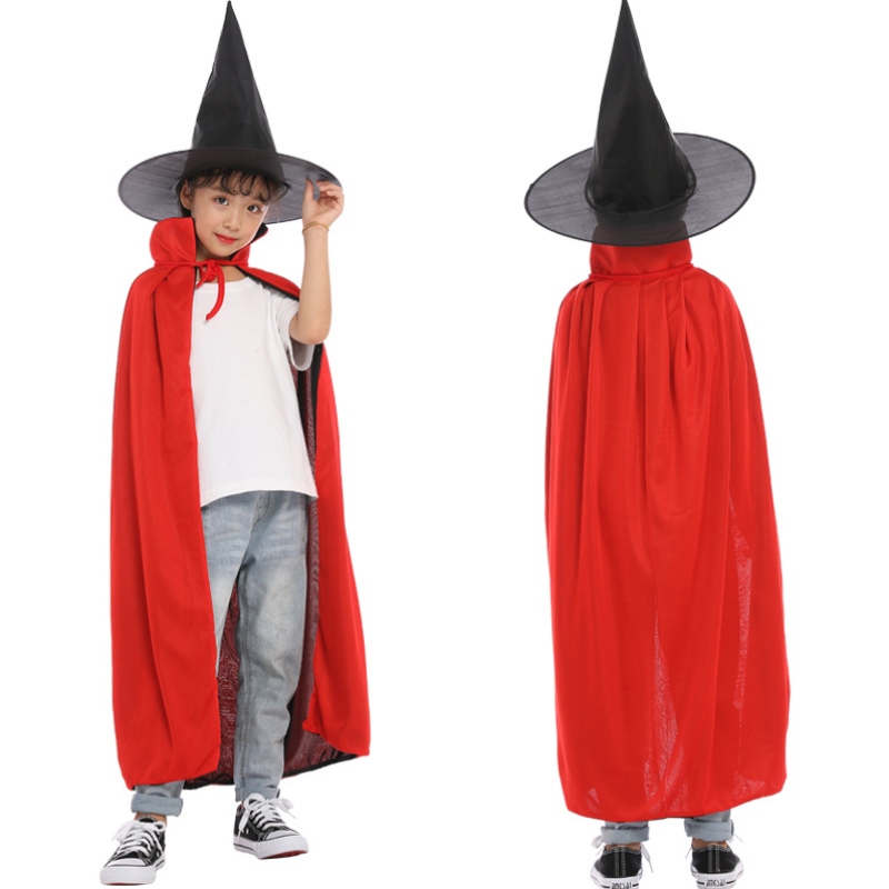 2022 GORĄCA Sprzedaż Hurtowa Halloween bohater Cape Children Halloween Set of Superhero Silk Cape