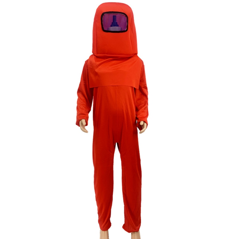 Kostium Astronauty dla dzieci Kostium kosmiczna czerwonaniebieska kombinezon Halloween plecak cosplay kostium dla chłopców dzieci
