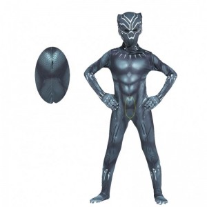 Hot Marvel Africa Halloween Wakanda Forever Zentai Suit for Kids&adults Fantastyczny czarny panter