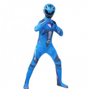 Wysokiej jakości telewizor&movie dla dorosłych kostiumów Halloween impreza Cosplay Five Beast Power Ranger Zentai Suit for Kids