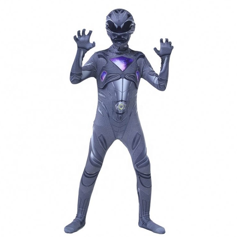 Wielokrotny chłodny halloween impreza superbohater Superhero Cosplay Mystic Force Power Ranger dla dzieci