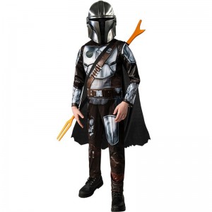 Gorąca sprzedaż galaktyczny łowcanagród Mandalorian Child Cosplay Costplayna Halloween
