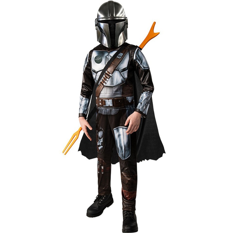 Gorąca sprzedaż galaktyczny łowcanagród Mandalorian Child Cosplay Costplayna Halloween