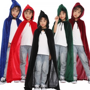 Europejski i amerykański popularny płaszcz Halloween Cloak Festival Cloak Velvet Adult Cloak