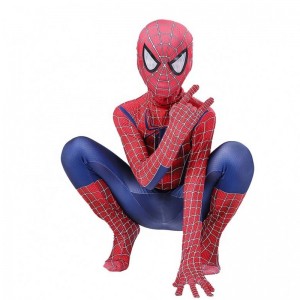 Zestawna zamek błyskawiczny TV&movie Superhero kombinezon Wydajność Zużycie Spider-Man Costume znakryciem głowy