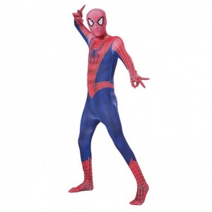 Zestawna zamek błyskawiczny TV&movie Superhero kombinezon Wydajność Zużycie Spider-Man Costume znakryciem głowy
