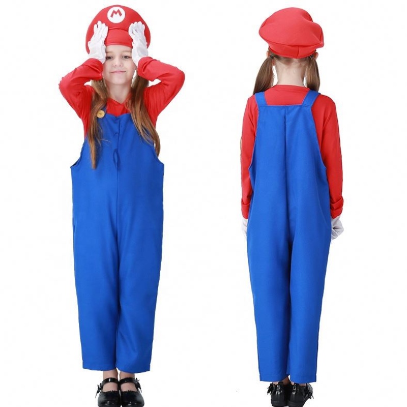 Gorące Halloween Cosplay Louis Game Costume Costume Hydraulik Commish Super Mario Bros Costume