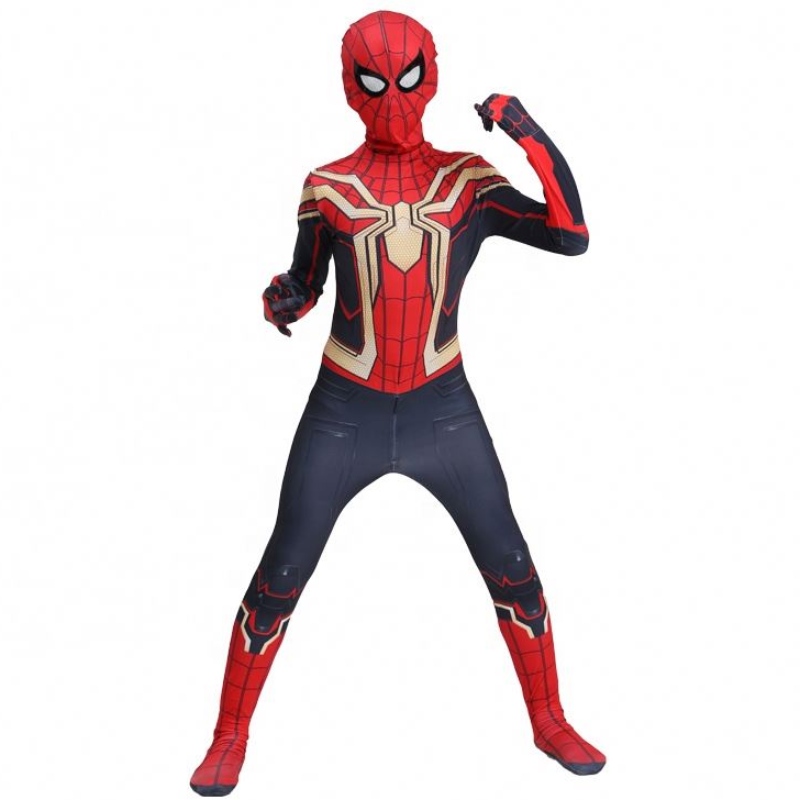 Specjalna fantazyjna czarna&gold Spiderman Halloween garnitur dla dzieci