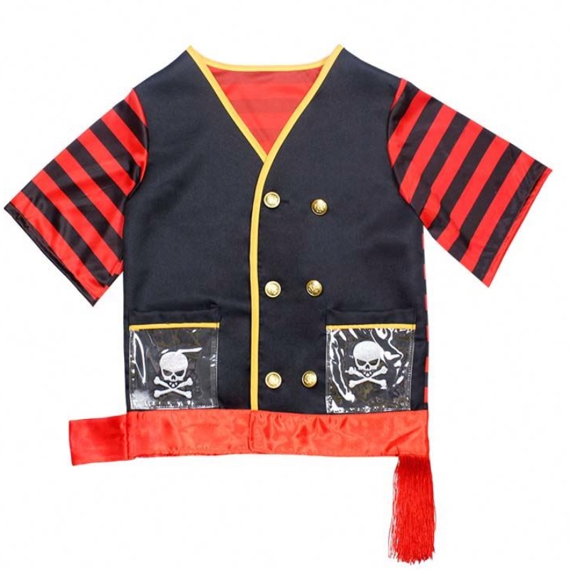 Halloween Kids Deluxe Costume Zestaw Boys Children's Pirat Costume z akcesoriami HCBC-016