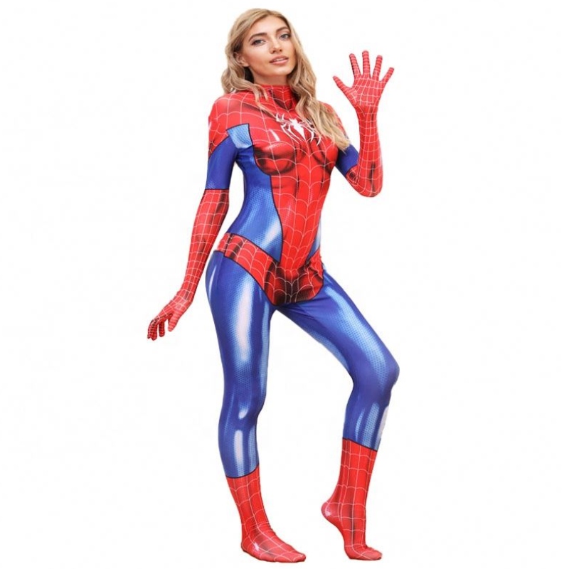 Hurtownia halloween halloween film znoszeniem dla kobiety Spiderman Spiderwoman Costumes