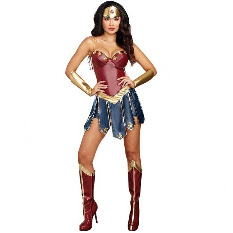 2021 Party Sexy Wonder Woman kostium Halloween dla dorosłych