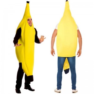 Tani hurtowy cosplay karnawałowy bananowy