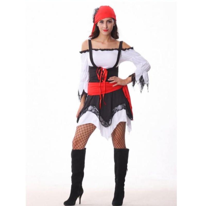 Halloweenowa sukienka Party Seksowna pirat mundurynocny cosplay cosplay