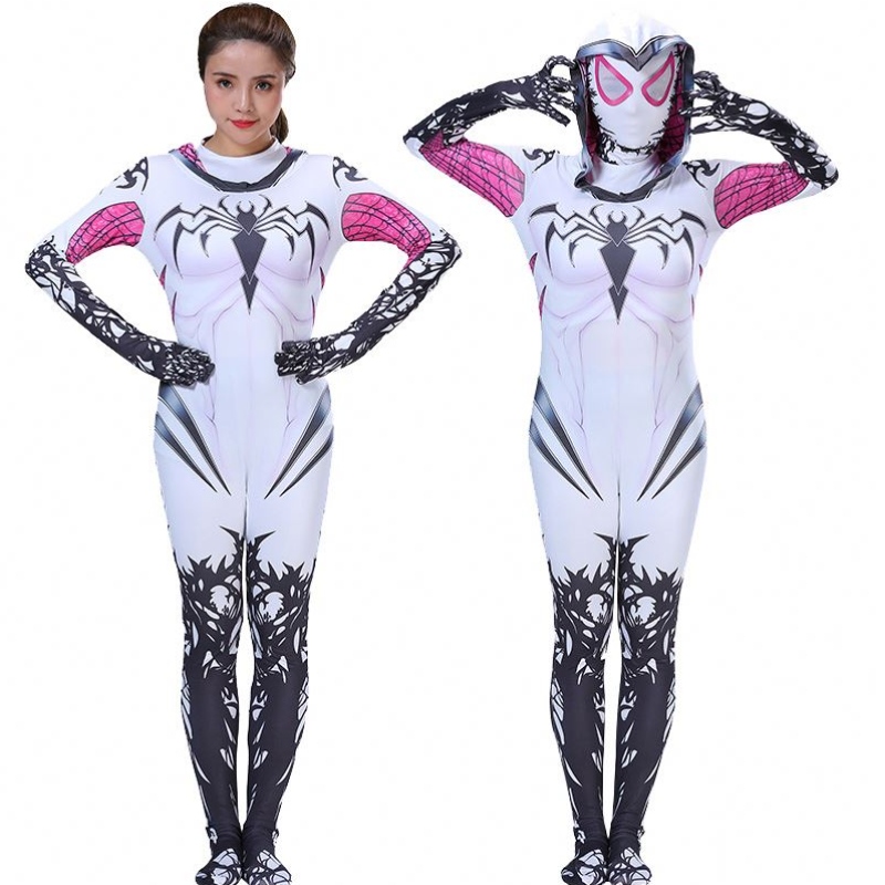 2022 Nowy design elastyczne i oddychające elastyczne i oddychające kostiumy Bodysuit Party Cosplay