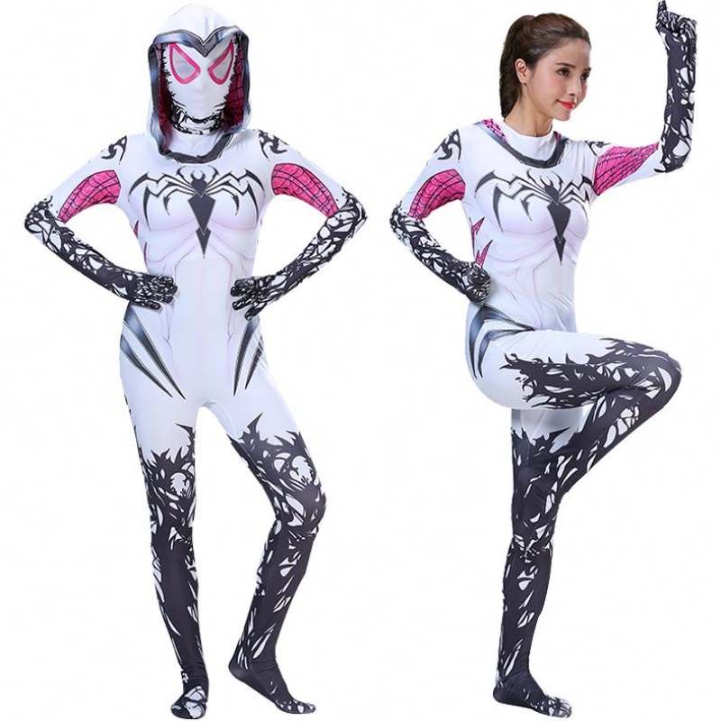 2022 Nowy design elastyczne i oddychające elastyczne i oddychające kostiumy Bodysuit Party Cosplay