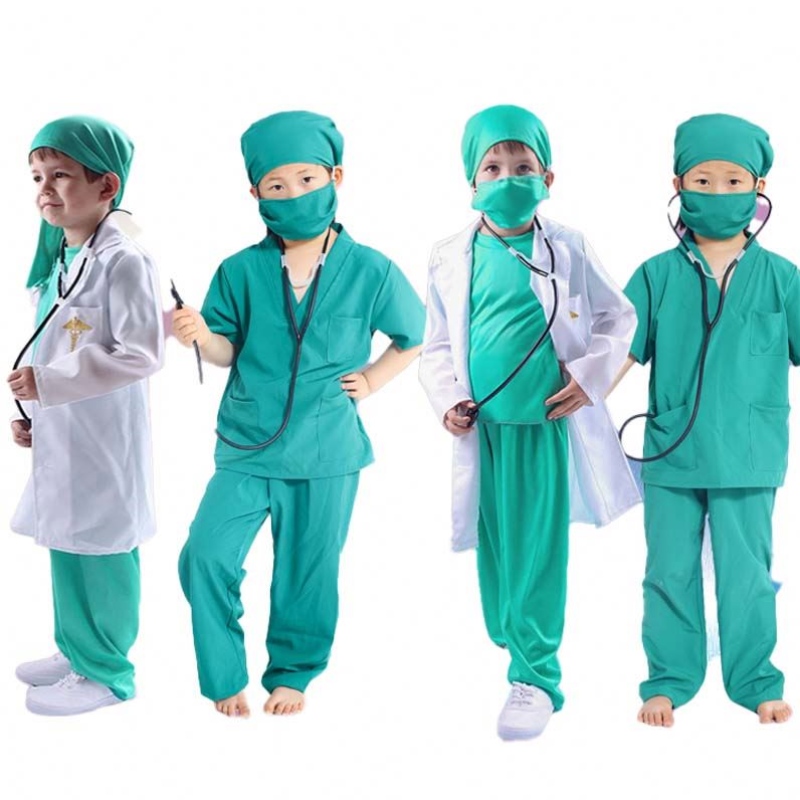 Partia motywowa Masquerade Show Prace Professional Doctor Nurse Child Doctor Costume HCBC-004