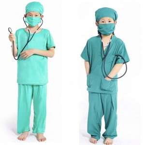 Partia motywowa Masquerade Show Prace Professional Doctor Nurse Child Doctor Costume HCBC-004
