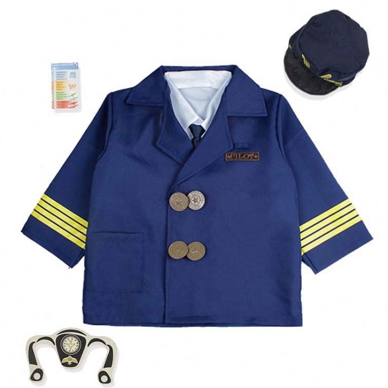 Boy Halloween Dress Up Set Kostium pilotażowy z akcesoriami HCBC-006