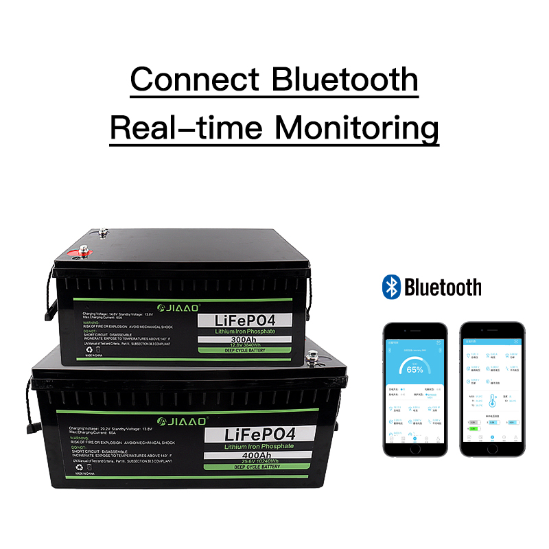 Bateria litowo-jonowa 25V 300/400Ah Akumulator LiFePO4 z Bluetooth BMS