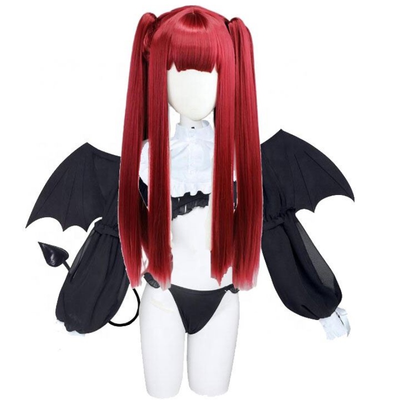 ECOWALSON Anime Rizu Kyun Cosplay Costume My Dress Up Darling Cosplay Kitagawa Marin Bikini Cosplay Costume Kuroe Shizuku Wig