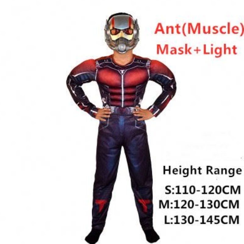 Marvel Superhero Ant-Man Civil War Series Halloween Costplay Suit