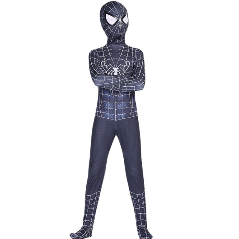 Red Black Spiderman Costume Spider Man Suit Costume Spider-Man Kids Kids Spider-Man Cosplay Odzież Kostium Halloween