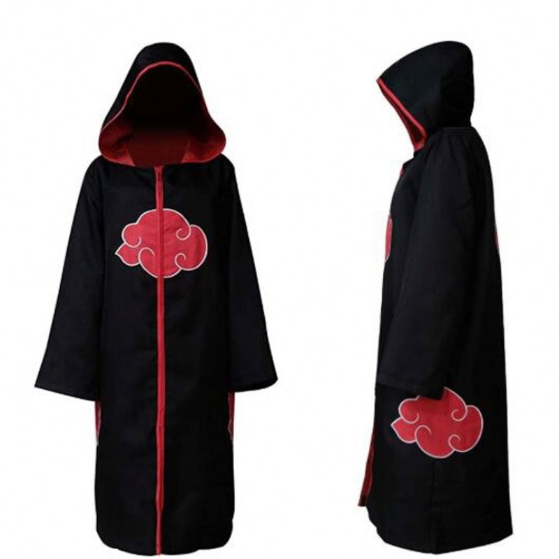 Cosplay ustawiony anime Akatsukiuchha Itachi Costume Halloween przyjęcie świąteczne sasuke odzież płaszcza Cape dla dorosłych dzieci cosplay