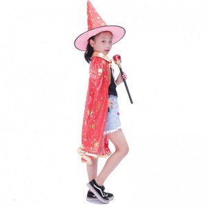 Pozwolenie dla dorosłych imprezowych Dress Ubranie czerwonego i czarnego podwójnego stojakana stojak z kapturem Cape Cape Costume Halloween Cosplay