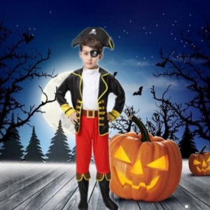 Kostka dla dzieci piracka kostium cosplay dla dzieci karnawałowy impreza