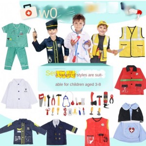 Dzieci Doktor Cosplay Child/firefighter/pilot Engineer/cook/nurse Cosplay Costume