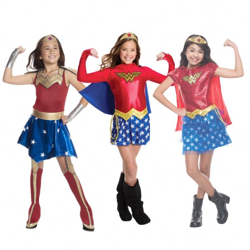 Kids Super Cosplay Costume Super Girl