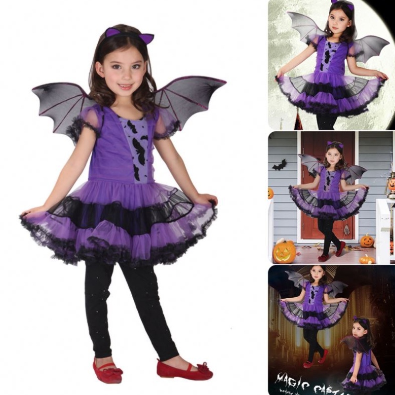 Halloween kostium dla dzieci dzieci dzieci czarownice kostium dziewczyna cosplay cosplay impreza księżniczka fantazyjna ubrania