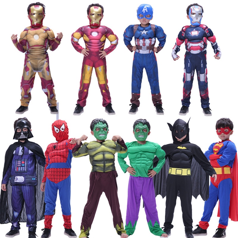 Fashion Cool American Movie Super Hero Cosplay Cosplay For Kids Party Idea