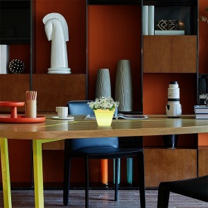 Zmiana kolorów RGB LED Lampa stołowa Lampa stołowa Kontrola dotykowa,nowoczesne proste plastikowe plastikowe lampy stołowe LED z litym drewnem do salonu/bedroom/office