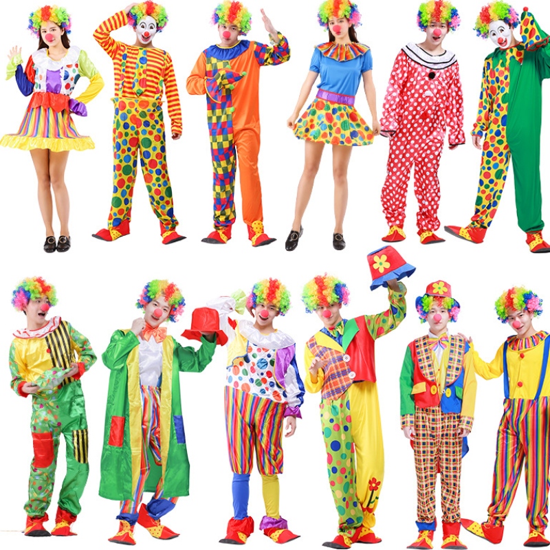 Halloween Clown Clownna kostium cosplay imprez