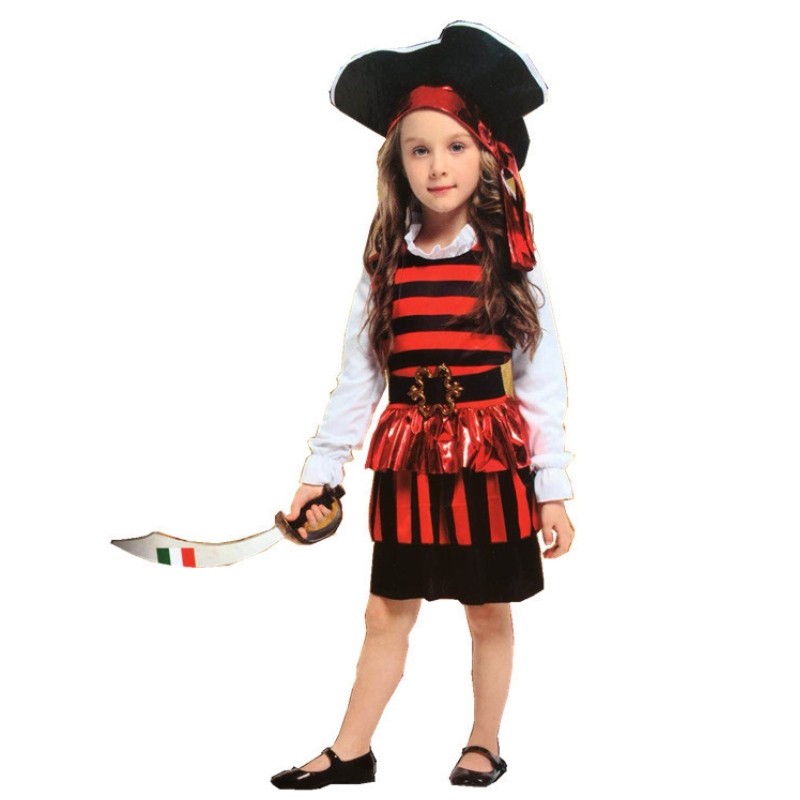 Amazon Hot Sale Cosplay Costume Halloween Pirate Party Ubrania dla dzieci